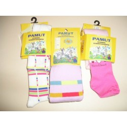 Mintás pamutharisnya lány